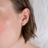 2021 Toy lobster stud earrings gold