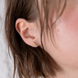 2021 Toy lemon slice stud earrings 14K yellow gold