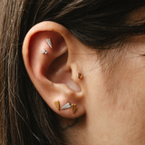 Μου'χεις Κλέψει την Καρδιά stud earrings silver