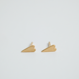 Μου'χεις Κλέψει την Καρδιά stud earrings gold