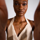 Sea & Sun pearl necklace gold