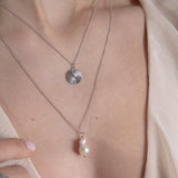 Sea & Sun sun necklace silver