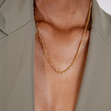 Stevie 2 necklace gold