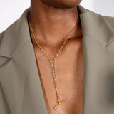 Stevie 2 necklace gold