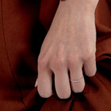 Tiny Treasures puff ring silver