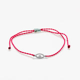 Aye thread bracelet silver